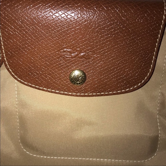 Longchamp medium size beige - Picture 5 of 6
